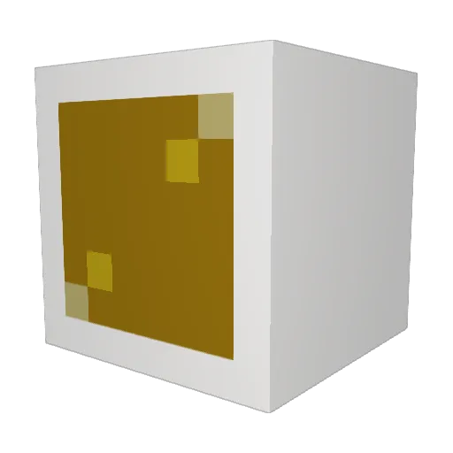 cmurch Minecraft avatar head, 3D render