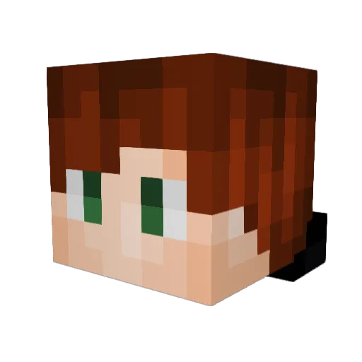 cmyers0305 Minecraft avatar head, 3D render