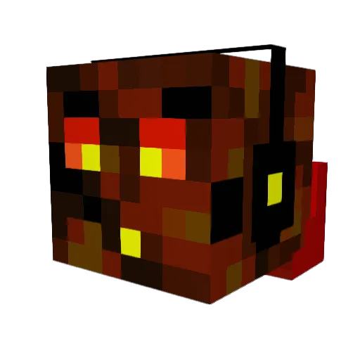 cmzrulz Minecraft avatar head, 3D render