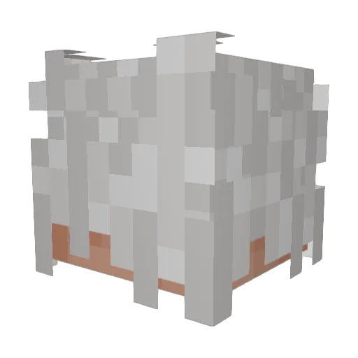 cnauk Minecraft avatar head, 3D render