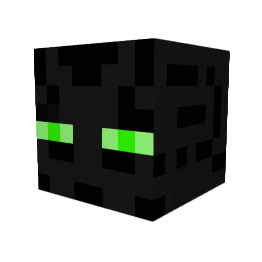 cncmp Minecraft avatar head, 3D render