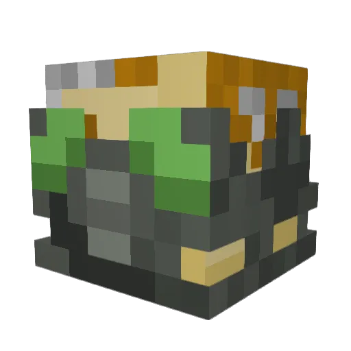 cncn60 Minecraft avatar head, 3D render