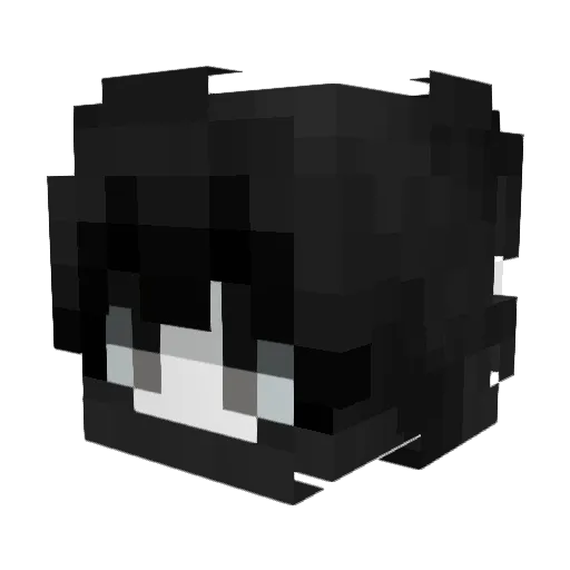 cnm0002 Minecraft avatar head, 3D render