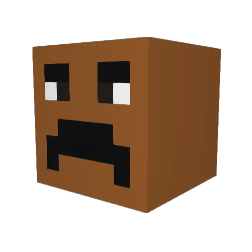 cnuggets123 Minecraft avatar head, 3D render