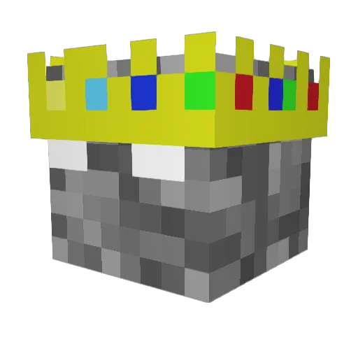 cobble29 Minecraft avatar head, 3D render