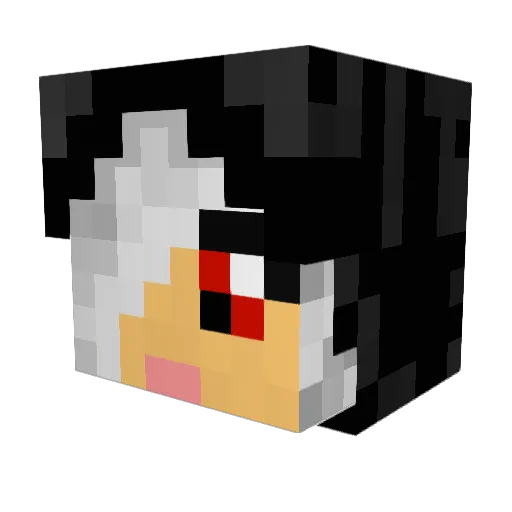 cobra1967 Minecraft avatar head, 3D render
