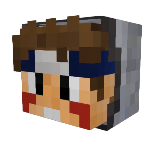 cobra23450 Minecraft avatar head, 3D render