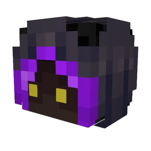 cobraremplacant Minecraft avatar head, 3D render