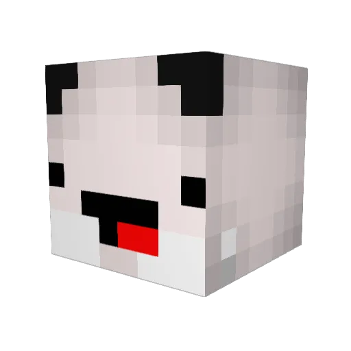 cobung524 Minecraft avatar head, 3D render