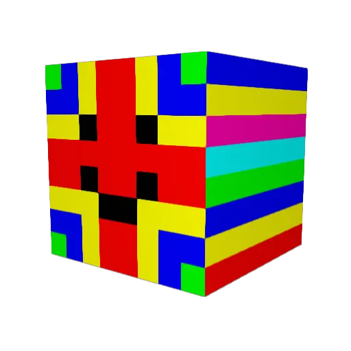 cobweb999 Minecraft avatar head, 3D render
