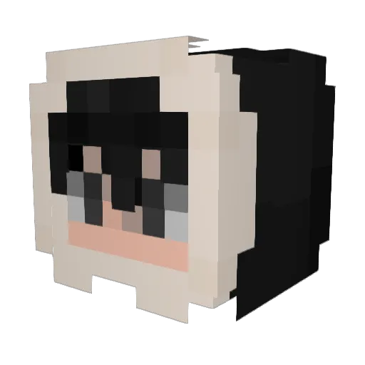 cocacolaespuma09 Minecraft avatar head, 3D render