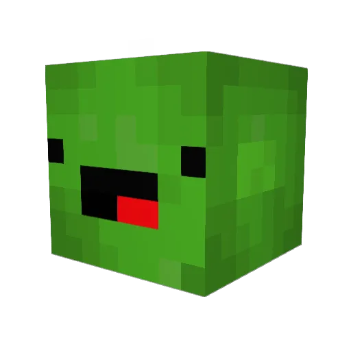 cocacoolaa Minecraft avatar head, 3D render