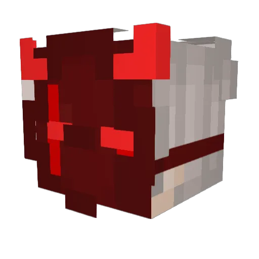 cocase50 Minecraft avatar head, 3D render