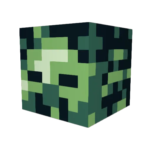 cocchigvng Minecraft avatar head, 3D render