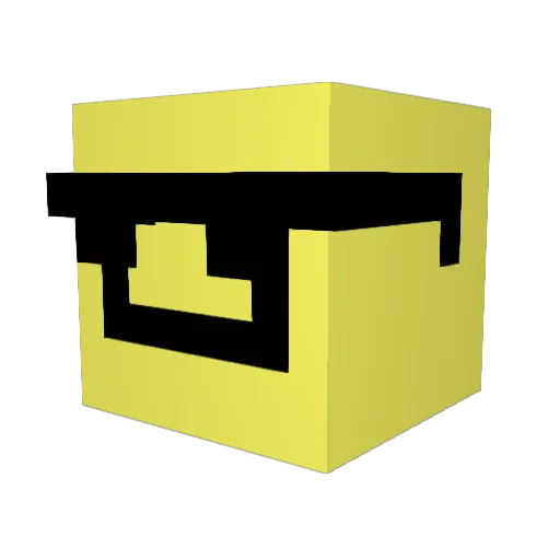 coccmonster Minecraft avatar head, 3D render