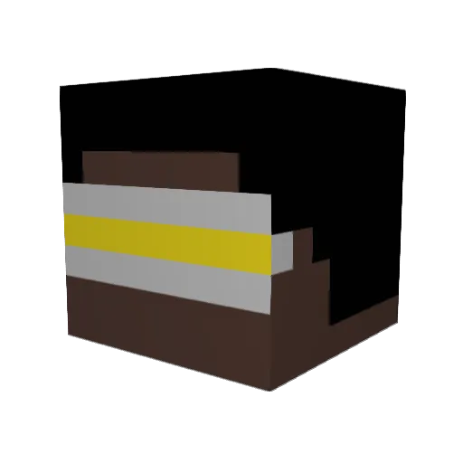 cocide Minecraft avatar head, 3D render