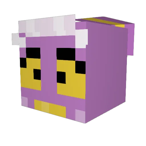 cockroachAzazel Minecraft avatar head, 3D render