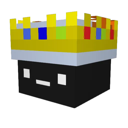 coco_zzxcv1 Minecraft avatar head, 3D render