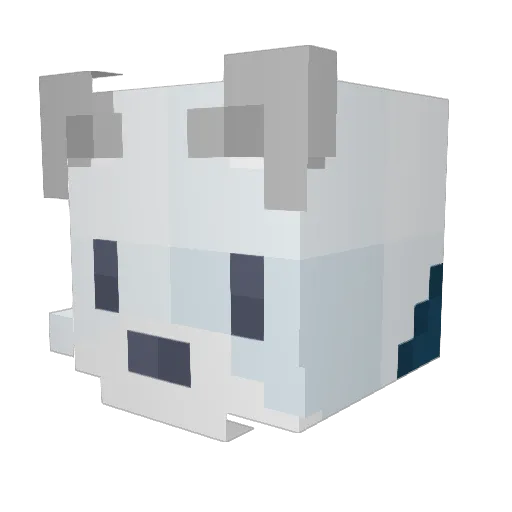 cocoa_vo Minecraft avatar head, 3D render
