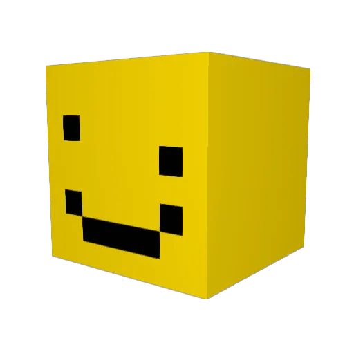 cocoasnowy Minecraft avatar head, 3D render
