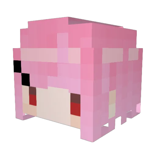cocoball1104 Minecraft avatar head, 3D render