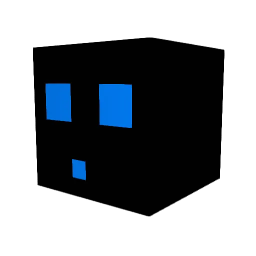 cocodac Minecraft avatar head, 3D render