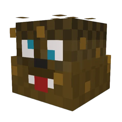 cocoloco5 Minecraft avatar head, 3D render