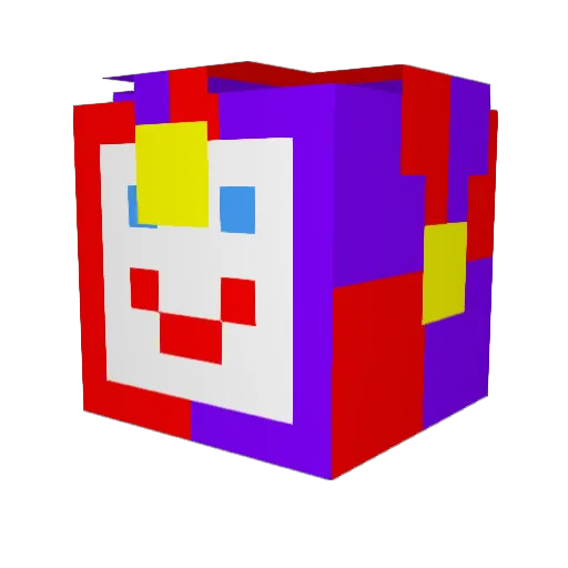 cocomip Minecraft avatar head, 3D render