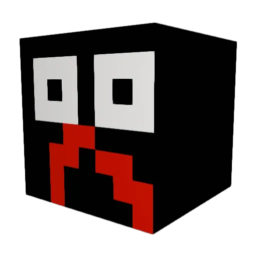 coconut_0421 Minecraft avatar head, 3D render