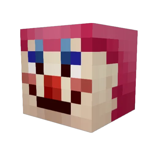 coconutice44 Minecraft avatar head, 3D render