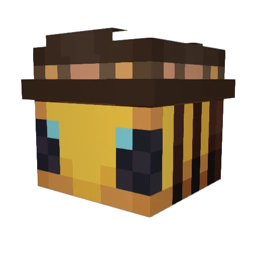 coconutmallll Minecraft avatar head, 3D render