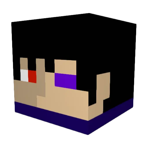 coconutman113 Minecraft avatar head, 3D render