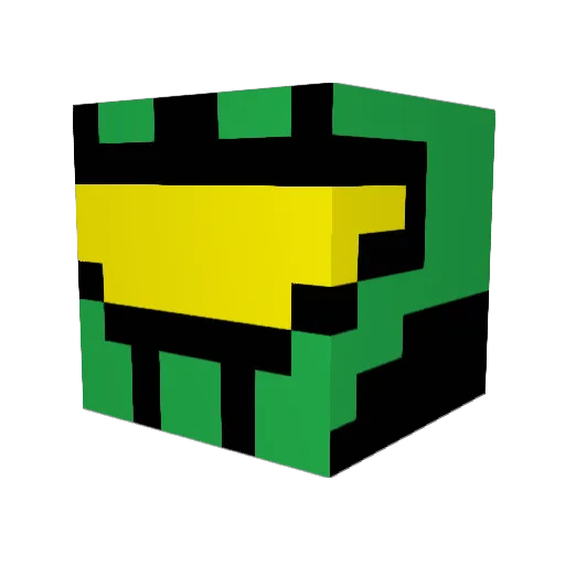 coconuty04 Minecraft avatar head, 3D render