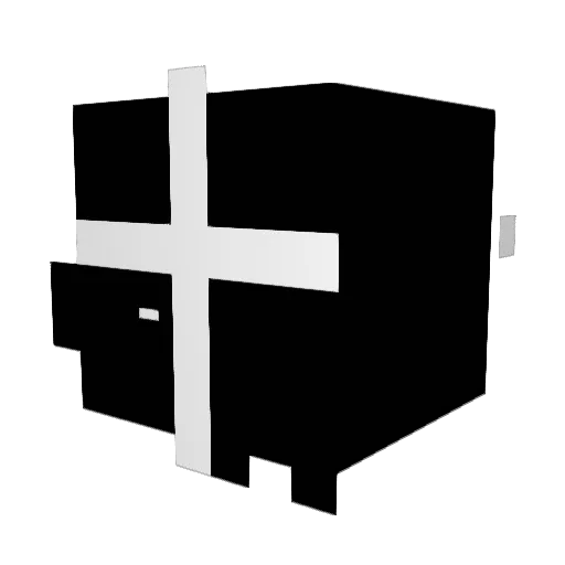 cocorangerpr Minecraft avatar head, 3D render