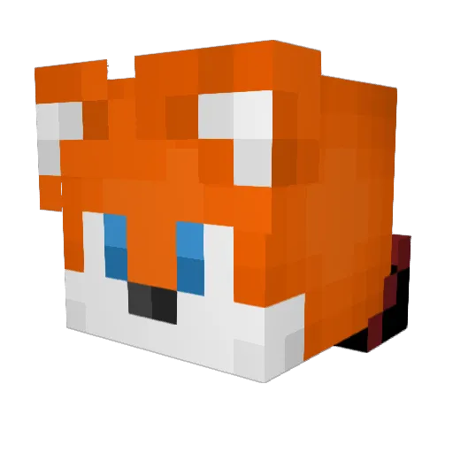 cocowolf789 Minecraft avatar head, 3D render