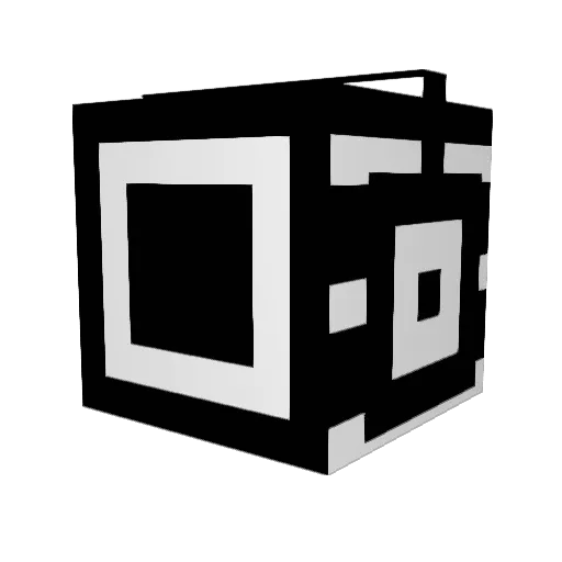 codeMan_0x0134 Minecraft avatar head, 3D render