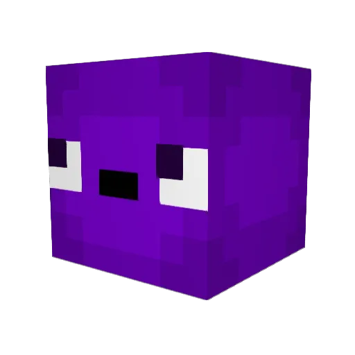 codeberry Minecraft avatar head, 3D render