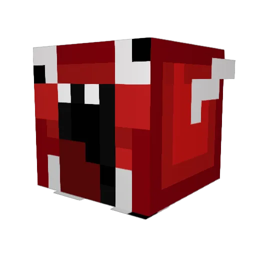 codergirl2010 Minecraft avatar head, 3D render