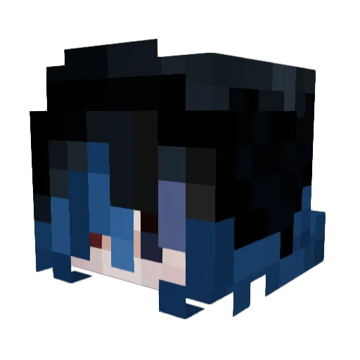 codesu Minecraft avatar head, 3D render
