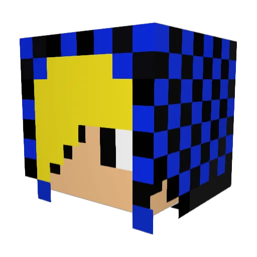 codgod2001 Minecraft avatar head, 3D render