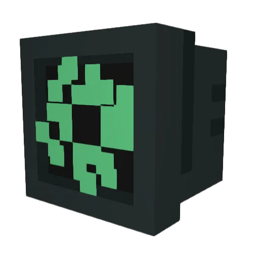 codgs7 Minecraft avatar head, 3D render