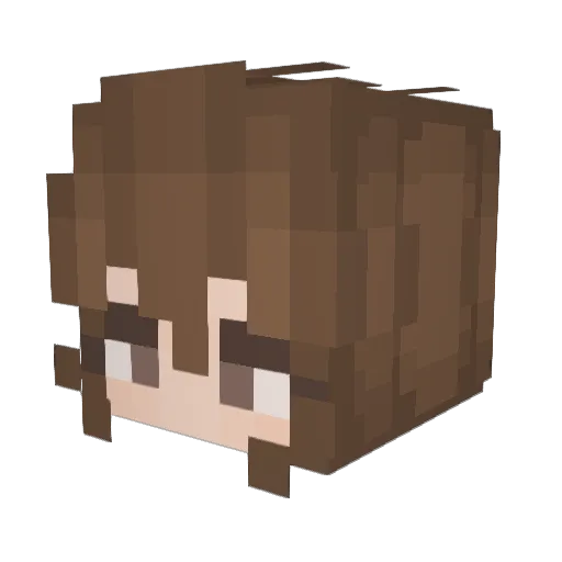 codrutgameryt Minecraft avatar head, 3D render