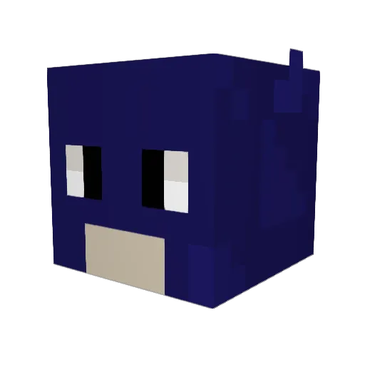 cody3707 Minecraft avatar head, 3D render