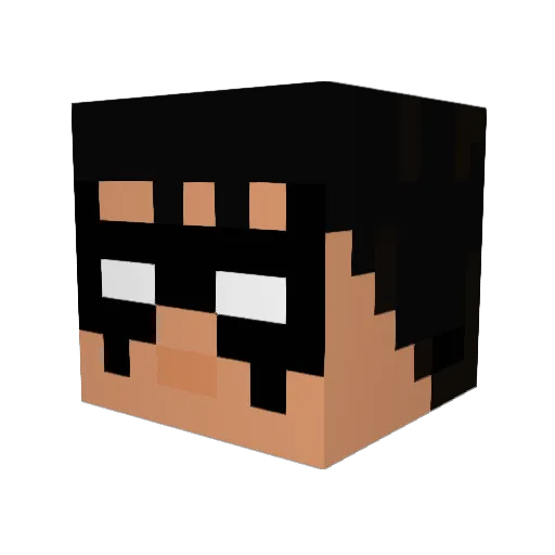 cody92102 Minecraft avatar head, 3D render
