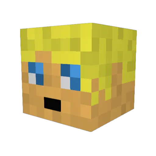 cody_apex Minecraft avatar head, 3D render