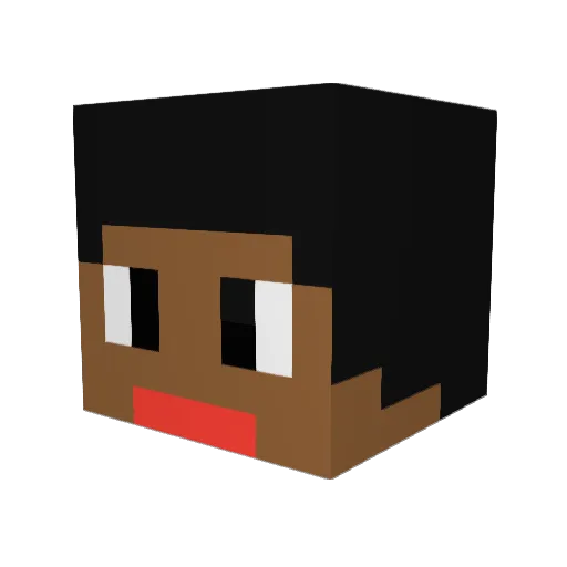 codyirving Minecraft avatar head, 3D render