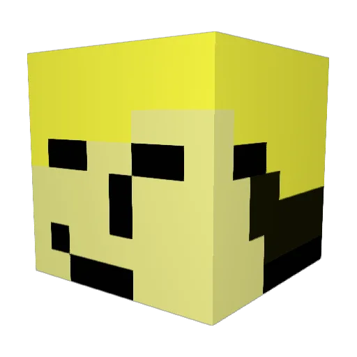 codyshuck Minecraft avatar head, 3D render