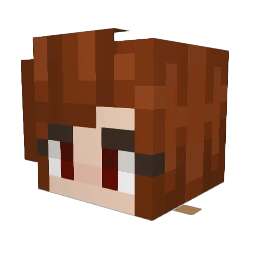 codytcs Minecraft avatar head, 3D render