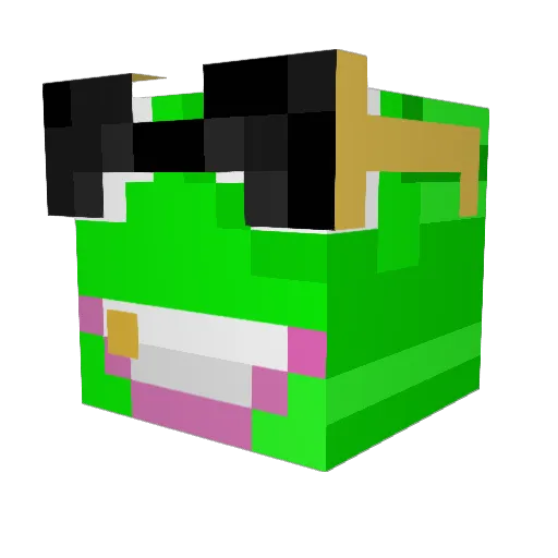 codywashere Minecraft avatar head, 3D render