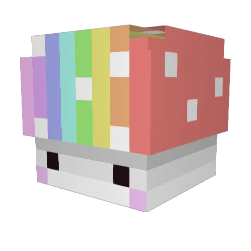 coffee2468 Minecraft avatar head, 3D render